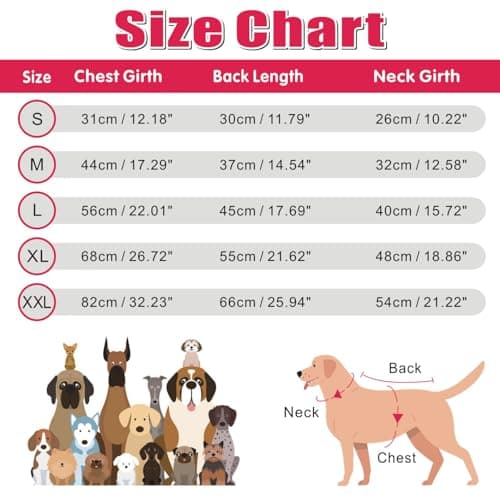 Dolahovy Imperméable pour Chien,Ponchos pour Chiens Veste imperméable pour Chien Vêtements de Pluie réglables pour Animaux de Compagnie avec Capuche pour Les Petits Chiens Moyens (XL, Rouge)