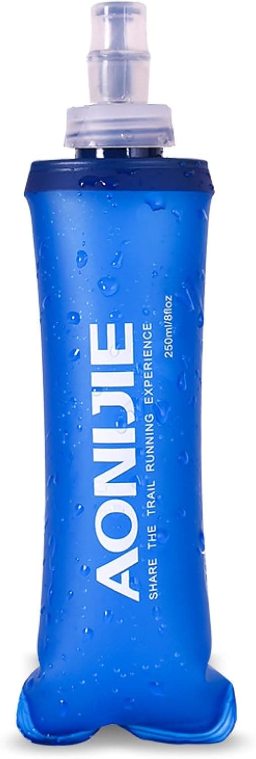 TRIWONDER Gourde Souple Pliable Running Bouteille d'eau | Flasque, Poche Hydratation, Réservoir d'eau, Sport Utilisation en Extérieur