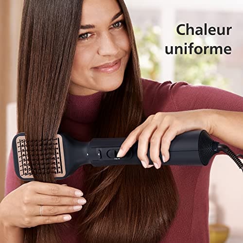 Philips série 5000 - Brosse soufflante avec 5 accessoires de stylisation (modèle BHA530/00)