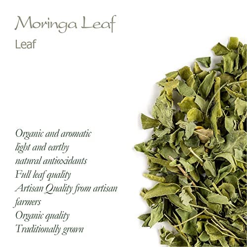 Moringa Oleifera Bio Tisane Infusion - Feuilles L’Arbre Raifort - Benzolivier - Néverdier Feuille De Moringa Feuille Moringa Oleifera Bio Moringa Oleifera Le Moringa Feuilles Tisana Moringa