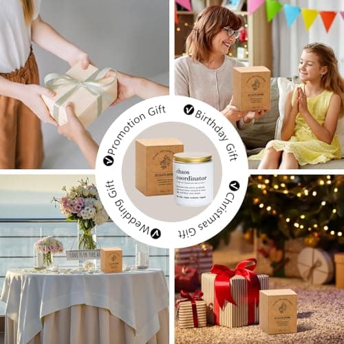 Adigau pot à bougie Haut de Gamme Parfum de lavande + Parfum d'eucalyptus Bougies de Soja Naturel Parfum Maison Bougie Parfumées Bougie Cadeau Bougie automne