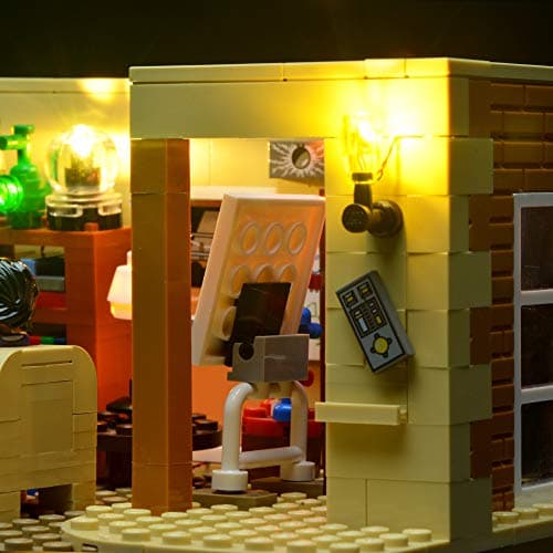 BRIKSMAX Kit de LED pour La théorie du Big Bang, Compatible avec la Maquette Lego 21302, La Maquette de Construction n'est Pas Incluse