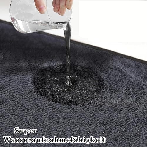 Deedlite Totalclean Chiffon Microfibre XXL Original, Torchons Lavette Microfibre Ménage Plus Doux, Plus Absorbants, Non Pelucheux, pour Maison, Cuisine, Voiture, Shiny Bath Serviette