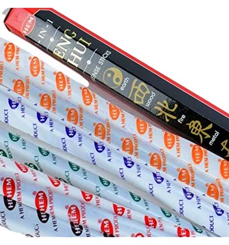 HEM Encens Feng Shui 5 en 1. Lot de 100 bâtonnets Marque