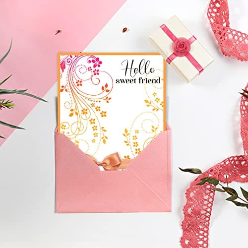 GLOBLELAND Fleur de Vigne Dentelle Tampons Transparents Décoratifs Flourish Papillon Silicone Transparent Timbre Joints pour la Fabrication de Cartes DIY Scrapbooking, 21x14.8cm/8.3x5.8inch