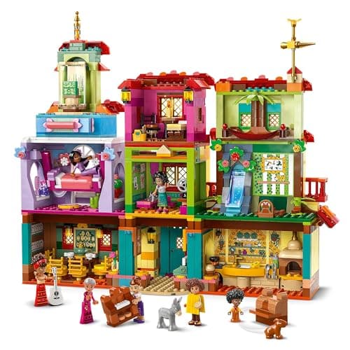 LEGO ǀ Disney Encanto La Maison Magique des Madrigal, Set de Construction pour Enfants avec Une Mini-poupée Mirabel, Jouet Amusant pour Les Filles et Garçons de 7 Ans et Plus 43245