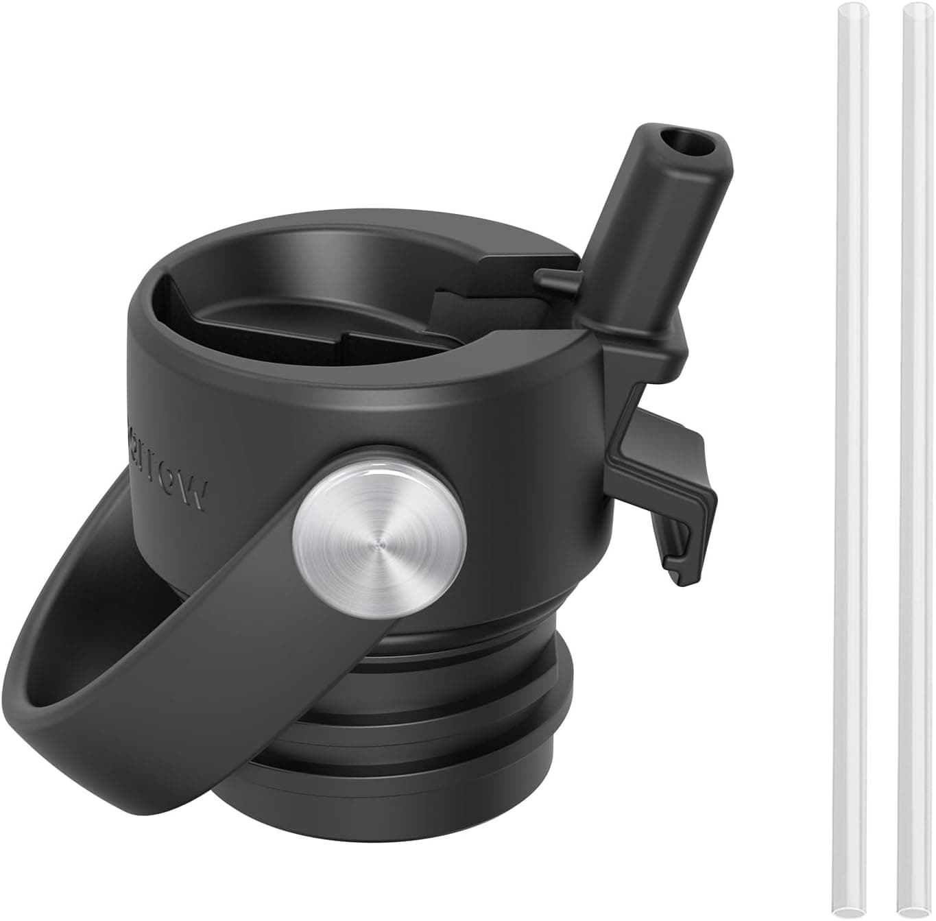 Sparrow Gourde Isotherme 500ml/750ml/1L/1.2L FlipFlow Bouteille Inox Paille | Bouteille d'eau, Acier Inoxydable, Étanche, Chaud, Froid, Sans BPA, Poignée, Lave-vaisselle, Sport, École, Fitness, Gym, Vélo
