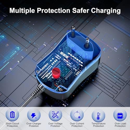 SoulBay Adaptateur Secteur Universel 3V 4.5V 5V 6V 7.5V 9V 1500mA 12V 1250mA 15W DC Alimentation pour routeur de Haut-Parleur de Clavier de caméra IP de sécurité CCTV de l'électronique Domestique