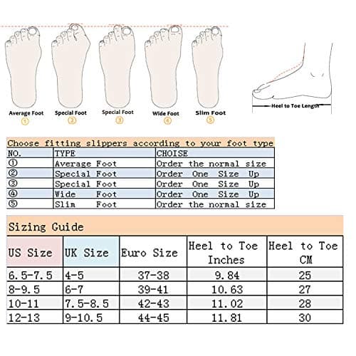 ofoot Pantoufles Femmes Hiver Chaud Mocassin Daim Fourrure, Chaussures de Maison Doublure Tricot Doux, Semelle en Caoutchouc Antidérapante