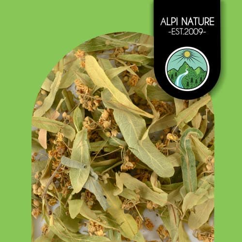 Thé aux fleurs de tilleul (125g), thé aux fleurs de tilleul séchées, 100% naturel, sans additifs