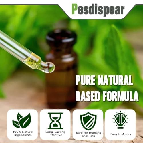 Pesdispear Repulsif Souris, Anti Rats, Anti Souris Anti Rongeur Intérieur et Extérieur Plus Efficace que les Ultrasons Anti Souris et Piege a Souris Boules 6 Pack