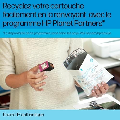 HP 912XL Cartouche d'Encre Magenta grande capacité Authentique (3YL82AE) pour HP OfficeJet Pro 8010 series / 8020 series 1 Paquet