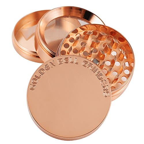 LIHAO 2”(5cm) Grinder en Zinc Alliage en 4 pièces - Or rose