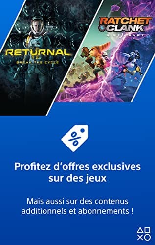 Sony PlayStation Store, Carte Cadeau PSN, Valeur 20 EUR, Compte Français, Code de Téléchargement (PS5/PS4/PS3/PS Vita)