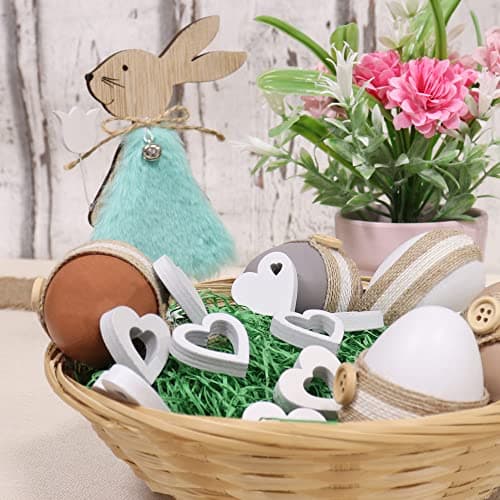 com-four® Ensemble de 128 pièces décor dispersé - Papillons, cœurs et Fleurs en Bois dans Plusieurs Motifs - décoration dispersée en Bois pour la décoration (128 pièces Coeur Fleur Papillon)