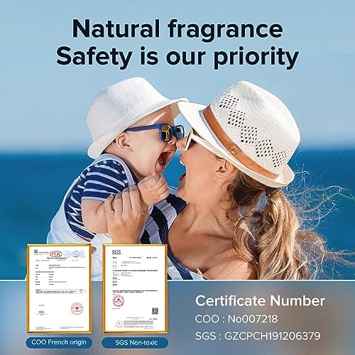 Ceeniu Recharge de Parfum Dédiée F26/F39-45 ml - Peut être Utilisée pendant 2 à 6 Mois - Fabriquée avec des Extraits de Plantes Naturelles - Parfum Importé de France -Rêve de Jasmin