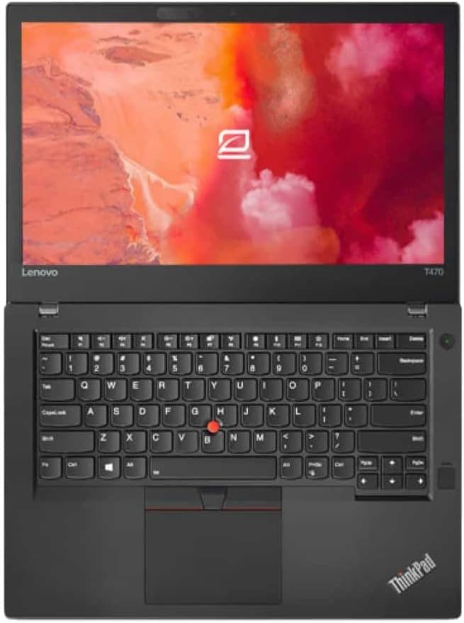 Lenovo ThinkPad T470 Intel Core i5-6300U 8Go RAM 256Go PCIe NVMe SSD 35,6 cm (14") FHD IPS Display, Windows 10 Pro 3 GHz, support de travail, noir
