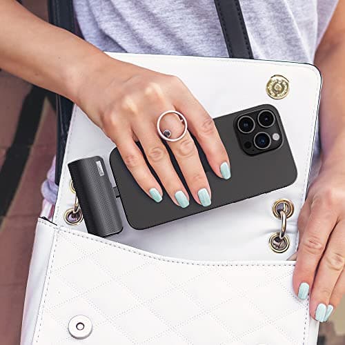 iWALK Mini Batterie Externe 3350mAh, Ultra-Compact Power Bank Petit Batterie Portable Compatible pour iPhone 14/14 Pro/13/13 Pro/13 Mini/12/12 Pro/12 Mini/11/11 Pro/SE/XS/XR/X/8/7/6s