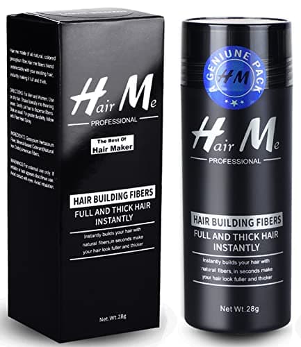 Poudre Cheveux,Densifiante Poudre Volume Chatain Calvitie Homme Hair Building Fibers?Brun foncé?