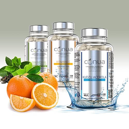 Formule Articulations douloureuses 7 en 1 Conua | GLUCOSAMINE + CHONDROÏTINE Mobilité & Souplesse Articulaire | Flexibilité Capital Osseux | + Vitamine C* et D* + Cuivre* + Manganèse + Reine des prés
