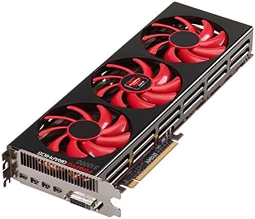 AMD 100-505779 FirePro S10000 Carte Graphique 16 x PCI-e 3.0, mémoire GDDR5 6 Go, DVI, 4 x Mini DisplayPort, 2 GPU