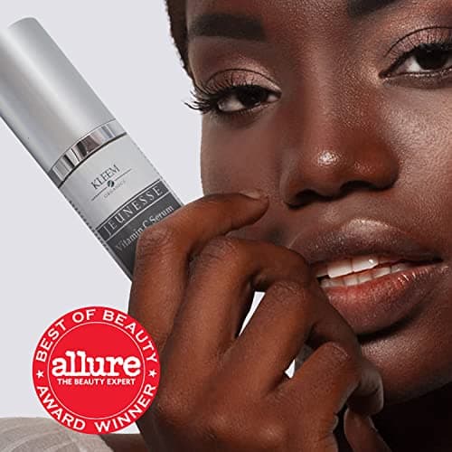 Kleem Organics Serum Vitamine C Visage avec Acide Hyaluronique et Vitamine E - Vitamine C Serum Visage qui Boost le Collagen, Réduit Rides, Taches Acné, Taches Noires - Sérum Vitamine C Bio 30ml