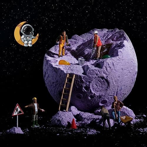 GobiDex Cristaux et Pierres Précieuses, Fossiles et Minéraux Naturels, Archéologie Enfant pour 6 7 8 9 10 Ans, Creuser la Lune, Géologie, Science et Jeu, Cadeaux, Kits Excavation pour Garçon et Fille