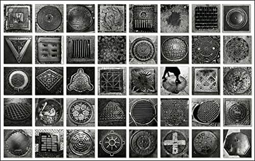 Fotografenverlag GULLYDECKEL Plaques d'égout – Jeu de mémoire