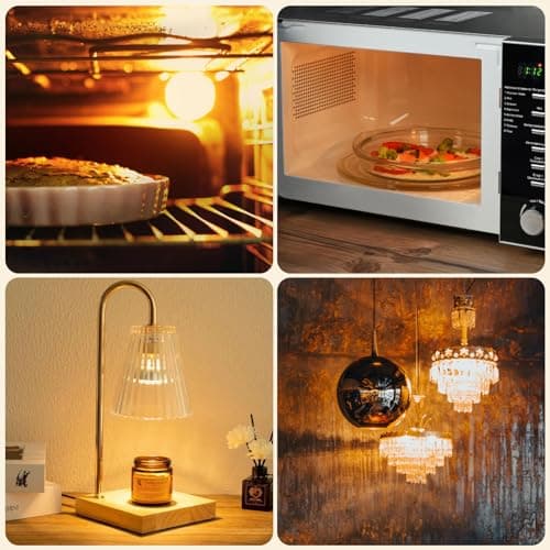 Liuyife G9 Ampoule Halogène Four 40W 300 Degré, Dimmable Blanc Chaud 2700K 520LM, 230V, Ampoule Halogène G9 pour Lampe Four, Micro-ondes, Lampes de Table, 2 Pièces
