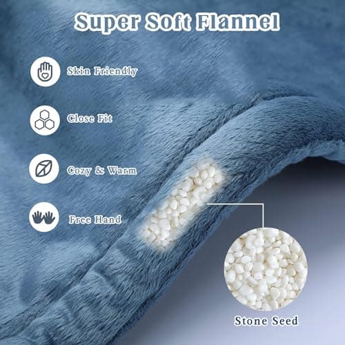 Volenx Coussin Chauffant, Coussin Chauffant Électrique Cervicales Dos, 6 Réglages de Chaleur Réglables, Chauffage Rapide, Protection Contre Surchauffe, Excellent Cadeau pour Papa et Maman