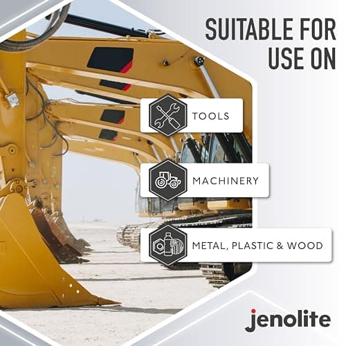 JENOLITE Peinture aérosol multi-surfaces résistante à la corrosion pour une finition durable - Vert ATCO - 400 ml