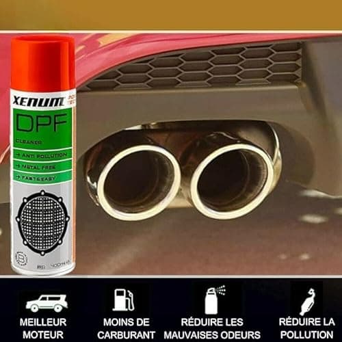 XENUM - DPF Cleaner - 400ml - Nettoyant FAP + Buse D'injection - Débouchant Filtre à particule - Ref : 4274400