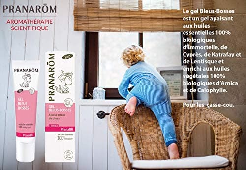 Pranarôm | PranaBB Gel Bleus Bosses | Apaise en cas de choc et d'irritation de la peau | 15 ml