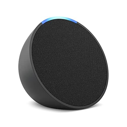 Echo Pop (Nouvelle génération) | Enceinte connectée Bluetooth et Wi-Fi compacte au son riche, avec Alexa | Anthracite
