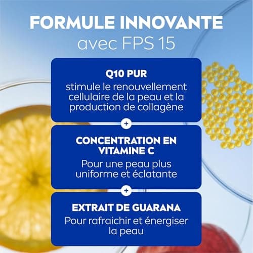 NIVEA Q10 Trousse Energy (1 x 1 pce), Trousse de toilette garnie contenant 3 soins visage et corps, Coffret cadeau femme idéal à emporter partout avec soi