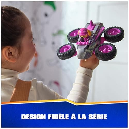 Paw Patrol - Pat Patrouille - Véhicule Figurine Stella Rescue Wheels - Voiture Figurine Pat Patrouille À Collectionner - Avion - Pat Patrouille Jouet - Voiture Enfant - Jouet Enfant 3 Ans et +