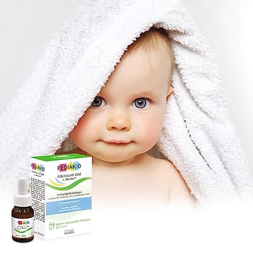 PEDIAKID - Colicillus® Bébé - Suspension Huileuse à base de Lactobacillus Rhamnosus GG - Teneur Garantie 1 Milliard par Prise - Réduit les Contractions Abdominales - Goût Neutre -Flacon Compte-Gouttes