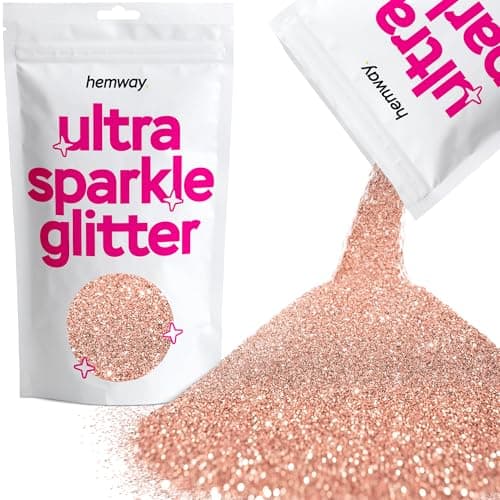 Paillettes Or Rose Ultra Scintillantes Paillettes Ongles Visage Festival Noël Halloween Maquillage 100g / 3.5oz