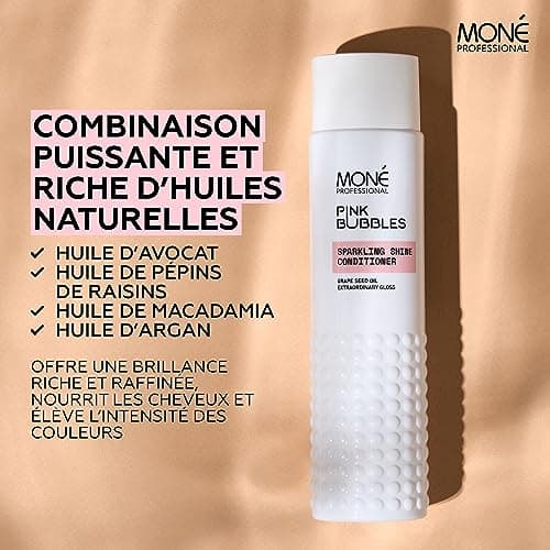MONÉ Professional Après-Shampoing Brillance, Sans Sulfate, 300 ml