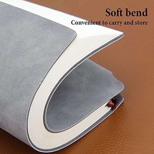 Carnet de note A5-2Pcs Journal à Cuir PU de Notes Notebook Classique, pour le bureau, la maison, l'école, le travail, l'écriture et la prise de notes