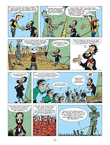 Les Aventures de Lucky Luke d'après Morris - Tome 8 - Un cow-boy à Paris