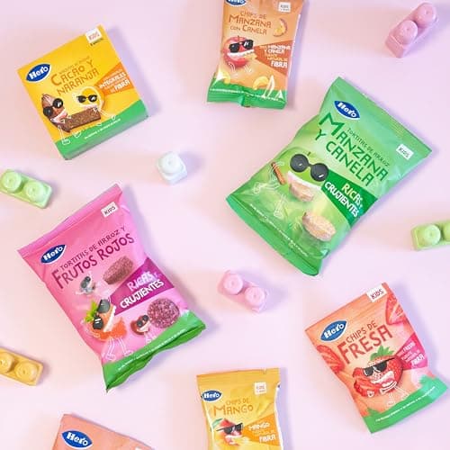 Hero Solo - Snack BIO Chips de 100% Fraise, Sans Sucre Ajouté, Sans Gluten et Allergenes, Sans Huile de Palme, Origine Naturalle, Produit Écologique - Pack de 12x12gr