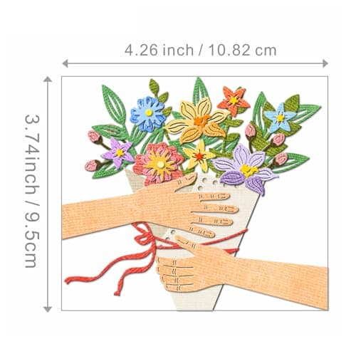 XMZZMX Matrices de découpe en métal pour la Saint-Valentin - Pour la fabrication de cartes, gaufrage en papier, pochettes de rangement, cadres photo, albums photo, scrapbooking, loisirs créatifs