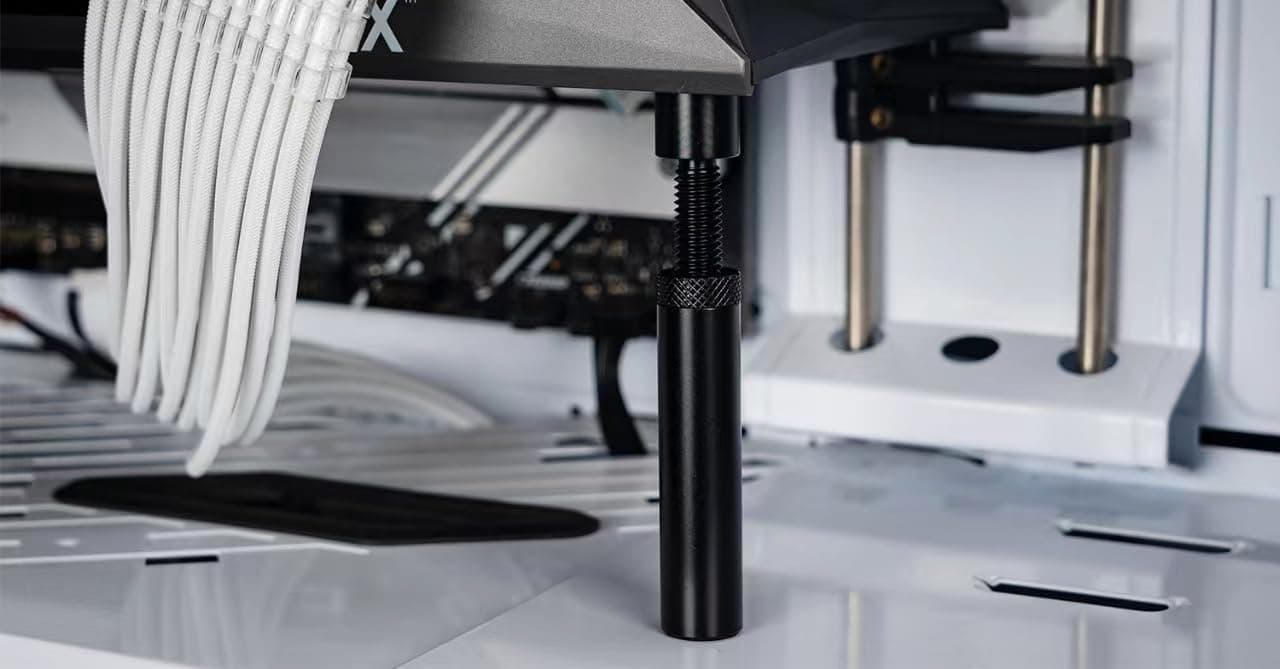 Support Carte Graphique GPU, Titulaire de la Carte vidéo, Aluminium, L(74mm-120mm)