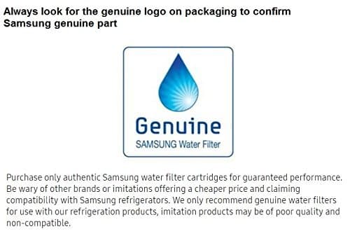 Samsung DA29-10105J Filtres à Eau Externe pour Réfrigérateur, Lot de 2