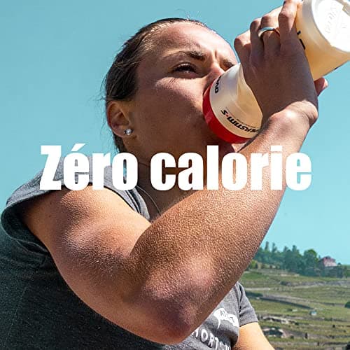 Overstim.s - Boisson Electrolytes (10 Sachets) - Zéro Calorie – 4 électrolytes (Sodium, Calcium, Magnésium, Potassium) -5 Vitamines (B1, B2, B3, B6, C) - Fruits Rouges