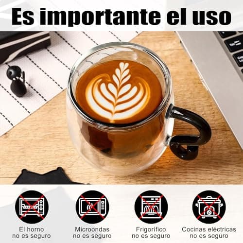 Qinhai Tasse Chat, Tasse a Cafe Double Paroi, Cadeau de Noël Original pour Femme Fille Epouse Maman Nounou Marraine Amie Enfant Garçon Fille, Valentin Fête des Mères Anniversaire Halloween
