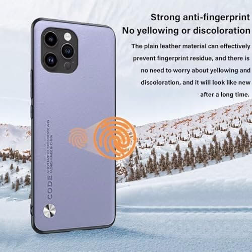 HONLEN Coque de pour Redmi 13 (4G) / POCO M6 (4G) / Redmi 13 5G / POCO M6 Plus 5G (6.79" inches) Étui de Téléphone Professionnel en Cuir, Orange
