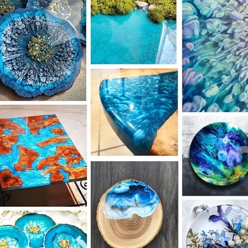 Icrystal Résine èpoxy – 0,75 Kg Resine Ultra Transparent - Pour la création de bijoux, River Table, créations artistiques, modélisme, Sans BPA - Assistance technique en Français