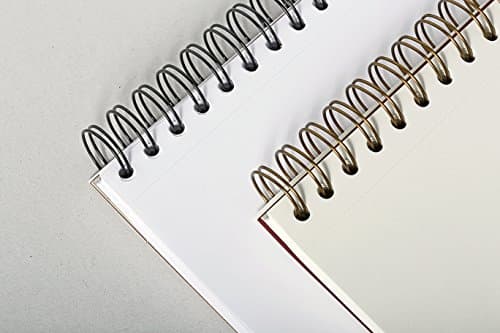 Clairefontaine 96604C Bloc Spiralé en-tête Papier Sketch - 100 Feuilles Papier Dessin Blanc au Grain Très Léger - Feuilles Détachables - A4 21x29,7 cm 90g